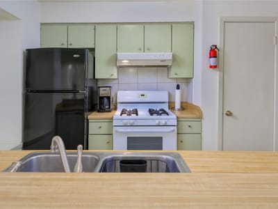 Primary bedroom at 7801 Shoal Creek BLVD Unit #252 - 2 bed 1 bath home