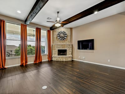 Primary bedroom at 7801 Turnback Ledge TRL - 4 bed 3 bath home