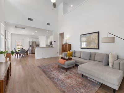 Living area at 7809 Jackson Graham DR - 3 bed 2 bath home