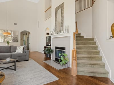 Primary bedroom at 7901 Southwest PKWY Unit #4 - 3 bed 2 bath home