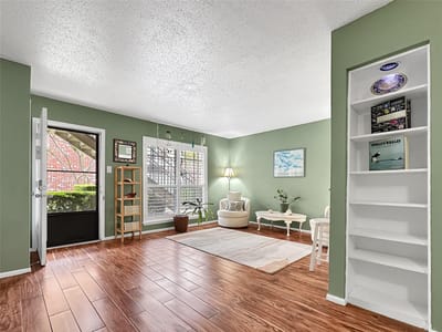 Living area at 7920 Rockwood Ln Unit #131 - 1 bed 1 bath home