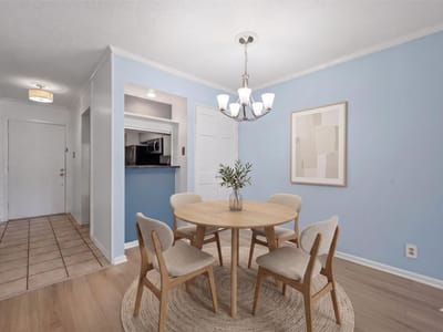 Living area at 7920 Rockwood LN Unit #209 - 2 bed 1 bath home