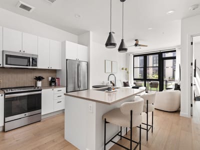 Kitchen at 800 Embassy DR Unit #113 - 2 bed 1 bath home