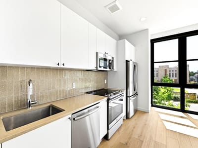 Primary bedroom at 800 Embassy DR Unit #305 - 1 bed 1 bath home