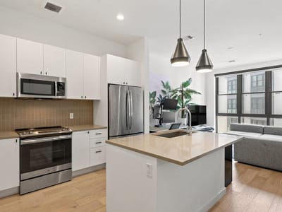 Living area at 800 Embassy Dr Unit #413 - 1 bed 1 bath home