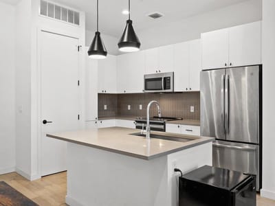 Primary bedroom at 800 Embassy Dr Unit #413 - 1 bed 1 bath home