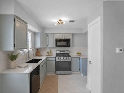 Primary bedroom at 800 Smoke Signal PASS - 4 bed 2 bath home
