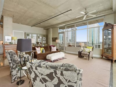 Kitchen at 800 W 5th ST Unit #1001 - 2 bed 2 bath home