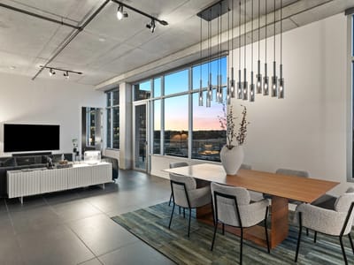 Kitchen at 800 W 5th St #1004 - 1 bed 1 bath home