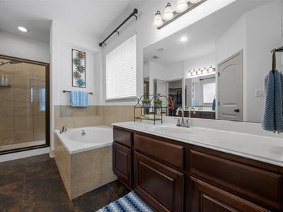 Bathroom at 8000 Alophia DR - 4 bed 3 bath home