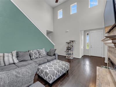 Primary bedroom at 8002 Autumn Moor BND - 3 bed 2 bath home