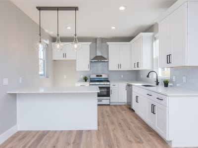 Kitchen at 8006 Gault ST Unit #2 - 2 bed 2 bath home