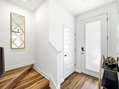 Primary bedroom at 8009 Mellencamp Dr Unit #212 - 2 bed 2 bath home