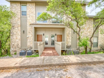 Kitchen at 801 Grassy Knoll Unit #B - 3 bed 3 bath home