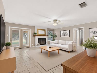 Primary bedroom at 801 Pack Saddle PASS - 3 bed 2 bath home