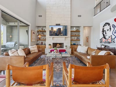 Living area at 801 Serene Estates DR - 4 bed 4 bath home