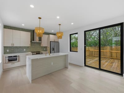 Primary bedroom at 802 Philco DR Unit #2 - 1 bed 1 bath home