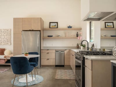 Primary bedroom at 804 W Annie ST Unit #2 - 2 bed 2 bath home