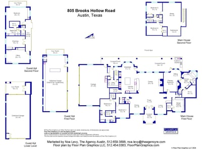 Living area at 805 Brooks Hollow Rd - 5 bed 3 bath home