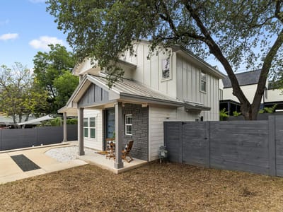 Living area at 806 Philco DR Unit #2 - 3 bed 2 bath home