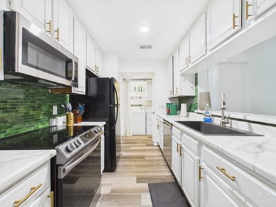 Primary bedroom at 806 W 24th St Unit #300 - 2 bed 1 bath home