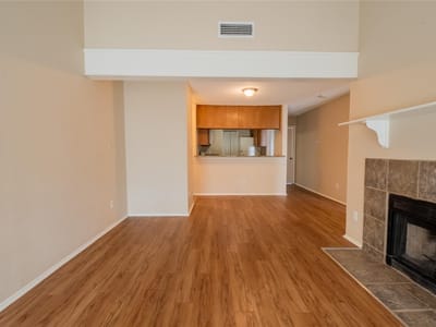 Living area at 806 W 24th St Unit #320 - 2 bed 2 bath home