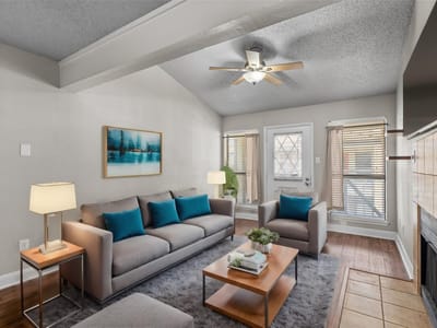 Bathroom at 806 W 24th St Unit #326 - 2 bed 2 bath home