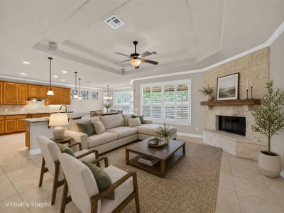 Primary bedroom at 810 River Walk TRL - 2 bed 2 bath home