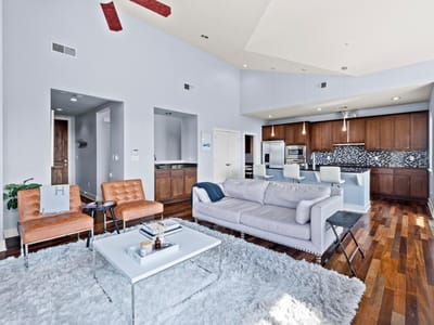 Primary bedroom - 8110 Ranch Road 2222 Unit #49 Primary bedroom at 8110 Ranch Road 2222 Unit #49 - 2 bed 2 bath home