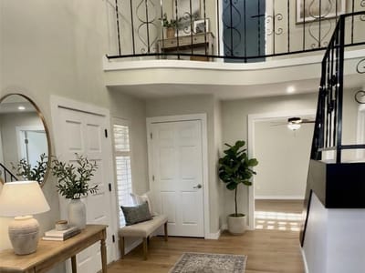 Living area at 8111 Middle Ct - 3 bed 2 bath home