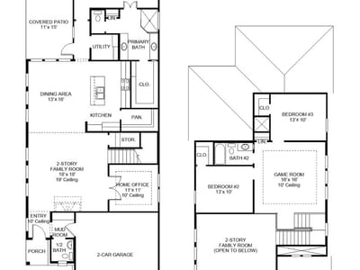 Primary bedroom at 8111 Peerless PASS - 3 bed 2 bath home