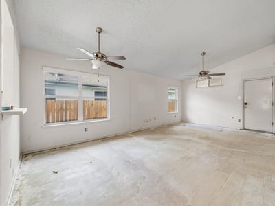 Primary bedroom at 8128 Huddleston LN - 3 bed 2 bath home