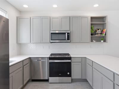 Primary bedroom at 814 N Bluff DR Unit #74 - 2 bed 2 bath home