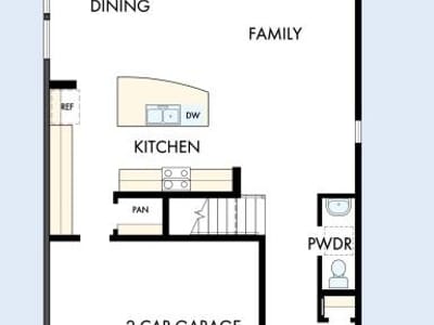 Living area at 816 Venus Cir Unit #90 - 3 bed 2 bath home