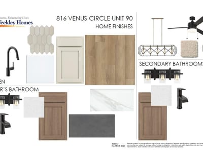 Primary bedroom at 816 Venus Cir Unit #90 - 3 bed 2 bath home