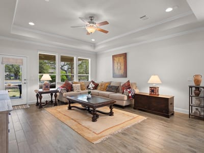 Living area at 818 Haystack Creek TRL - 3 bed 2 bath home