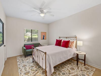 Primary bedroom at 8200 Neely DR Unit #125 - 1 bed 1 bath home