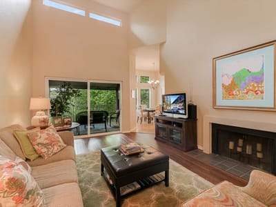 Primary bedroom at 8200 Neely Dr Unit #242 - 2 bed 2 bath home
