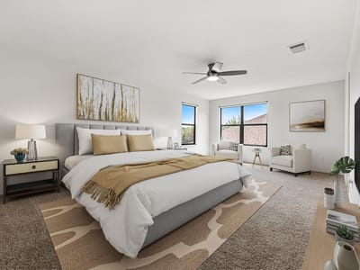 Primary bedroom at 821 Tumbleweed TRL - 3 bed 3 bath home