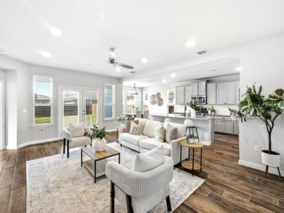 Living area at 8304 Yokohama TER - 3 bed 2 bath home