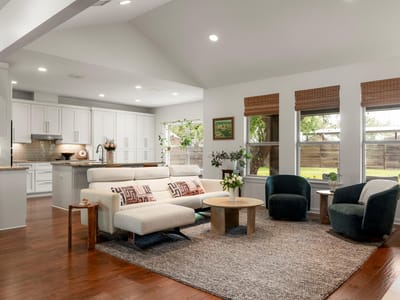 Living area at 8305 Williamson Creek DR - 3 bed 2 bath home