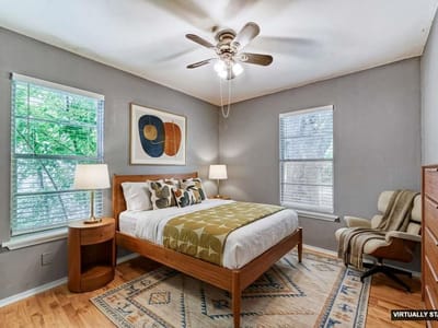 Primary bedroom at 8308 Hathaway DR - 2 bed 1 bath home