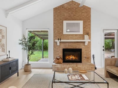 Living area at 8310 Millway Dr - 3 bed 2 bath home