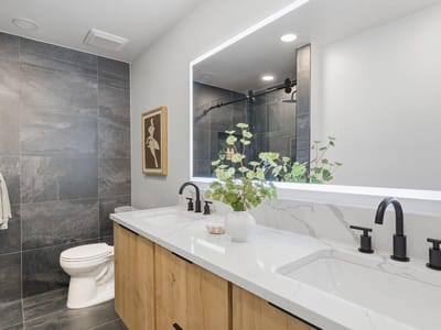 Primary bedroom at 8310 Millway Dr - 3 bed 2 bath home