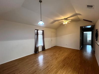 Living area at 833 E Camp St - 3 bed 1 bath home