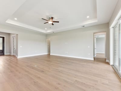 Primary bedroom at 833 Peaceful Psalms PL - 2 bed 2 bath home