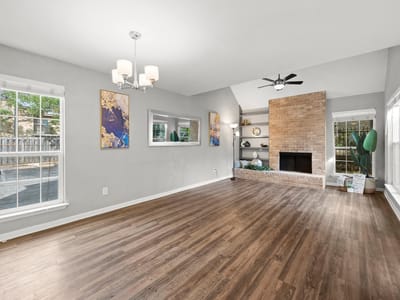 Living area at 8330 Fathom Cir Unit #501 - 2 bed 2 bath home