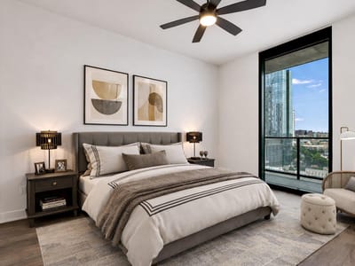 Bathroom at 84 East Ave Unit #1503 - 2 bed 2 bath home