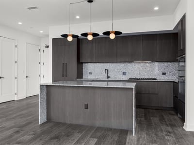Primary bedroom at 84 East Ave Unit #4005 - 2 bed 2 bath home