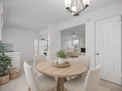 Primary bedroom at 8400 Jamestown Dr Unit #226 - 2 bed 1 bath home
